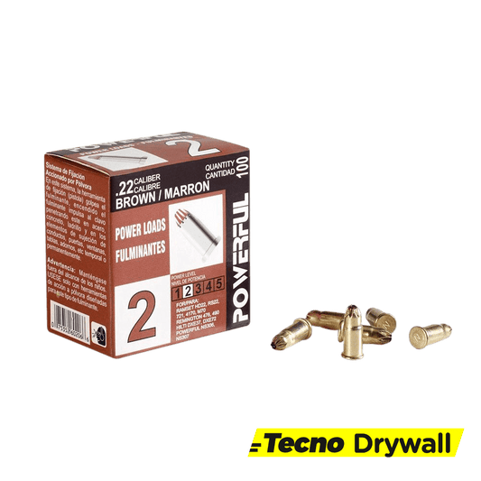 Fulm. Marrón Cal. 22 x 100 Unidades - Construmart - Perú