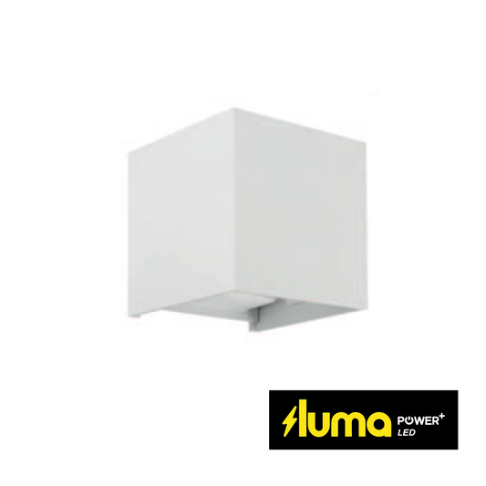 Aplique LED Cuadrado Blanco