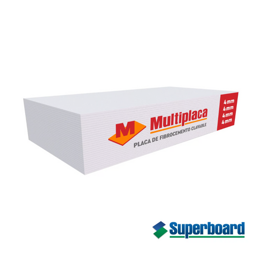 Fibrocemento Multiplaca 4mm