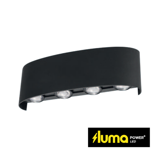 Aplique Dual Ovalado 8W